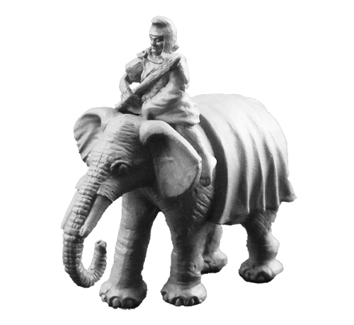 ANC20221 - Carthaginian Elephant w/Mahout (B) - Click Image to Close